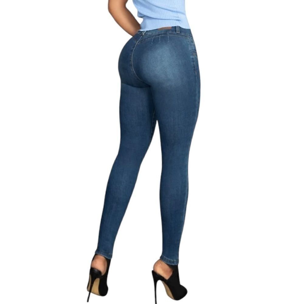 Bahiao Push Up Booty Jeans in Dark Wash Women’s Size 5/27 - Picture 1 of 11